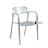 Ghế cafe ngoài trời khung hợp kim nhôm cao cấp CC07001-A