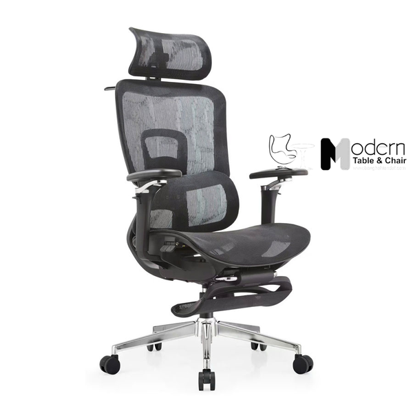 Ghế văn phòng công thái học có gác chân CR4335-M