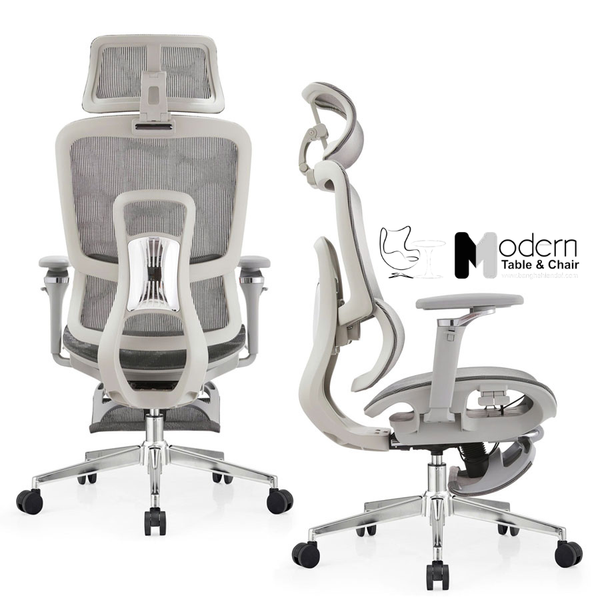 Ghế công thái học lưng cao có gác chân CR4335-2M