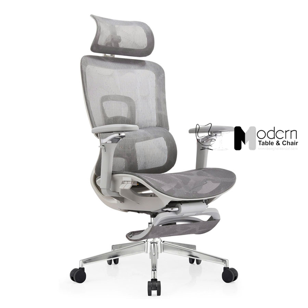 Ghế công thái học lưng cao có gác chân CR4335-2M