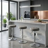 Ghế đảo bếp nệm tròn chân tăng giảm CB03003-P