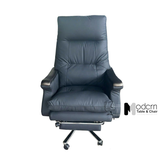 Ghế giám đốc có gác chân bọc da cao cấp CR4122-P