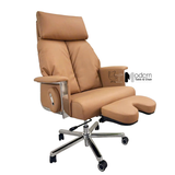Ghế giám đốc nệm dày có gác chân CR07002-P