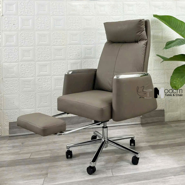 Ghế trưởng phòng lưng cao có gác chân CR07001-P