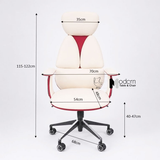 Ghế giám đốc nữ da thật ngả lưng 3 cấp độ CM01002-L