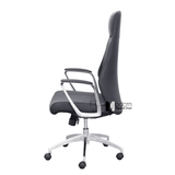 Ghế lãnh đạo nệm da lưng cao sang trọng CM080007-P