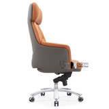 Ghế xoay giám đốc nệm da thật cao cấp CM01001-L