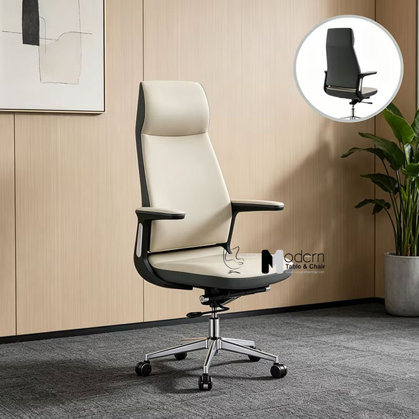 Ghế giám đốc nữ nệm da lưng cao CM27002-P
