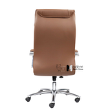 Ghế làm việc tại nhà nệm da lưng cao CM080005-P