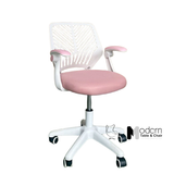 Ghế học bài lưng nhựa, nệm vải nhiều màu CE1037-2M