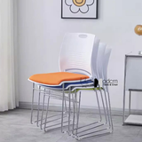 Ghế tiếp khách lưng nhựa nệm vải nhiều màu CC07002-M