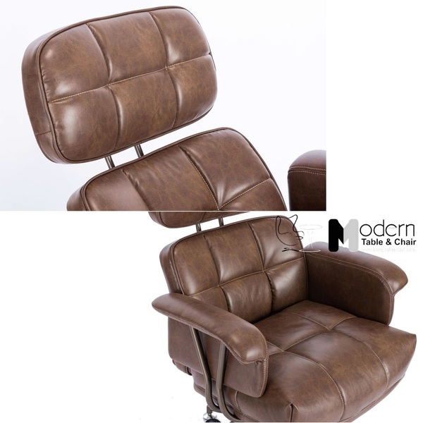 Ghế xoay văn phòng bọc da cao cấp CM4610-P