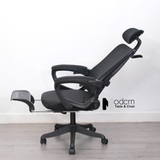 Ghế văn phòng ngả lưng gác chân có móc treo CR4336-M