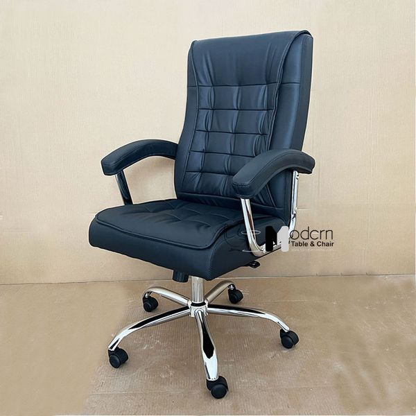 Ghế trưởng phòng nệm simili lưng cao CM19002-P
