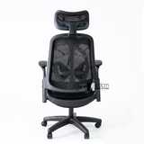 Ghế lưới văn phòng khung nhựa màu đen CM080004-M