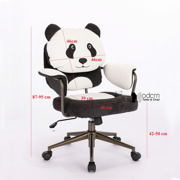 Ghế xoay nhân viên nệm vải nhỏ gọn CE23002-F