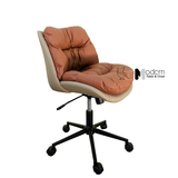 Ghế phòng họp chân xoay nệm da 2 màu hiện đại CE23001-P