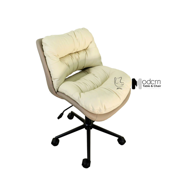 Ghế phòng họp chân xoay nệm da 2 màu hiện đại CE23001-P