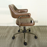 Ghế văn phòng nhỏ gọn nệm da NAPPA CE23003-P