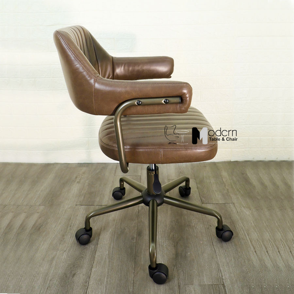 Ghế văn phòng nhỏ gọn nệm da NAPPA CE23003-P