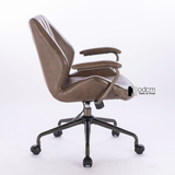 Ghế xoay nhân viên nệm PVC hiện đại CE1031-P