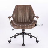 Ghế xoay nhân viên nệm PVC hiện đại CE1031-P