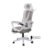 Ghế xoay văn phòng có gác chân và móc treo CR4336-2M