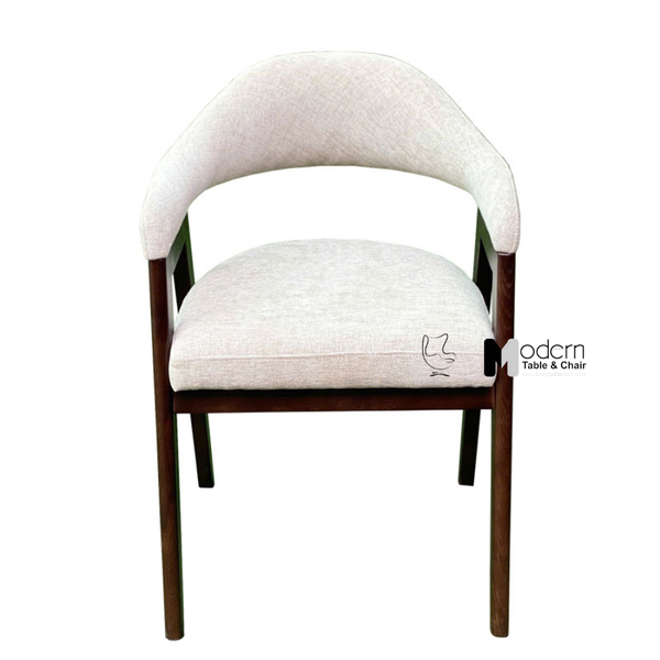 Ghế ăn nệm vải khung gỗ ASH ABIO 12-F