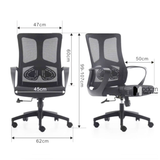 Ghế nhân viên văn phòng lưng trung CE07001-M