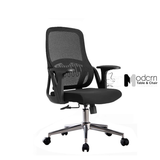 Ghế xoay làm việc lưng lưới nệm vải CE4561-M