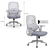 Ghế lưới văn phòng lưng trung CE4561-2M