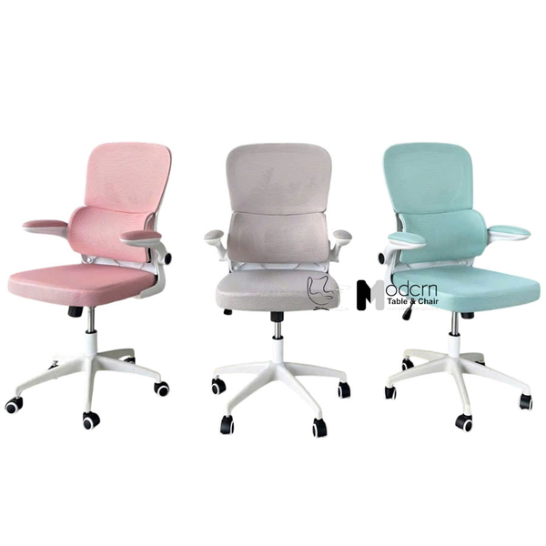 Ghế nhân viên lưng trung tay gấp gọn CE4563-2M