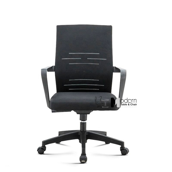 Ghế xoay nhân viên lưng lưới nệm vải lưới CE27006-M