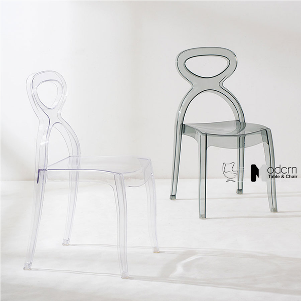 Ghế nhà hàng tiệc cưới trong suốt xếp chồng được CC01002-PC