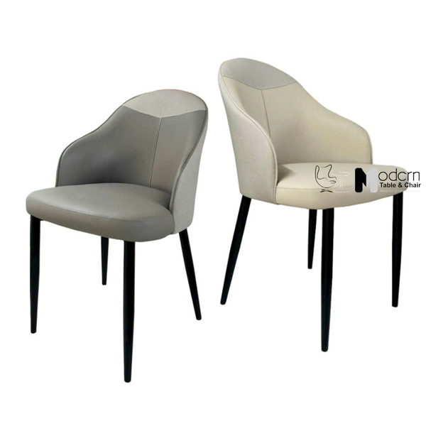 Ghế tiếp khách có tay nệm PVC hiện đại CN07001-P