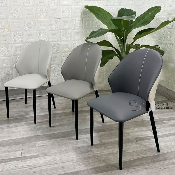 Ghế ăn nhà hàng nệm da hiện đại CN07002-P