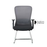 Ghế tiếp khách chân quỳ lưng lưới nệm vải lưới CV08002-M