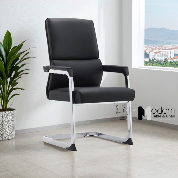 Ghế tiếp khách chân quỳ lưng trung CV4609-P