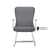 Ghế phòng họp chân quỳ khung nhựa trắng CV08002-2M