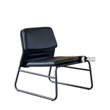 Ghế sofa sảnh chờ nệm da chân vòng CS03002-P