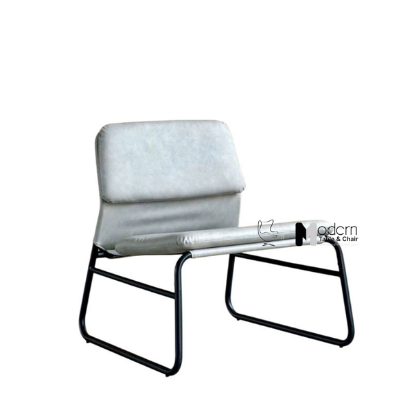 Ghế sofa sảnh chờ nệm da chân vòng CS03002-P