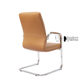 Ghế phòng họp chân quỳ lưng trung nệm dày CV08001-P