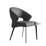 Ghế tiếp khách nệm da dày hiện đại CN23002-P