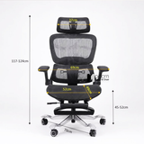 Ghế lưới giám đốc ngả lưng có gác chân CR01001-M