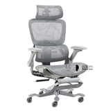 Ghế lãnh đạo công thái học lưới màu xám CR01001-2M