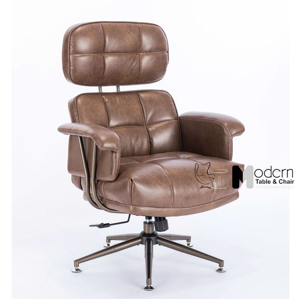 Ghế xoay văn phòng bọc da cao cấp CM4610-P