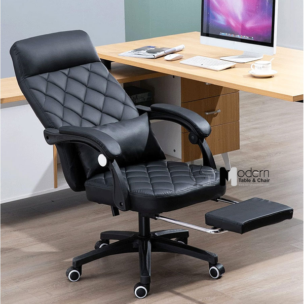 Ghế xoay văn phòng có gác chân CR19001-P