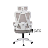 Ghế xoay văn phòng có gác chân và móc treo CR4336-2M