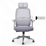 Ghế xoay văn phòng lưng lưới nệm vải CM4561-2M