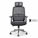 Ghế lưới văn phòng lưng cao có tựa đầu CM4561-M